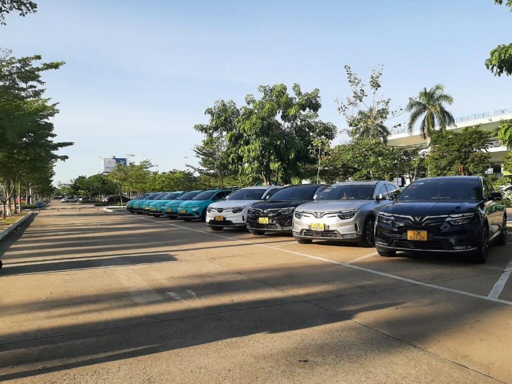 Các loại xe taxi điện VinFast của Taxi Gào tại Pleiku